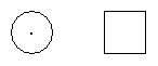 il cerchio e il quadrato