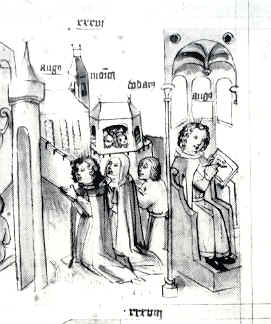  S. Agostino e amici a Cassiciaco: immagine dalla Historia Augustini 