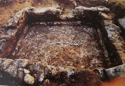  Vasca di et romana scoperta in localit Pieguzza 