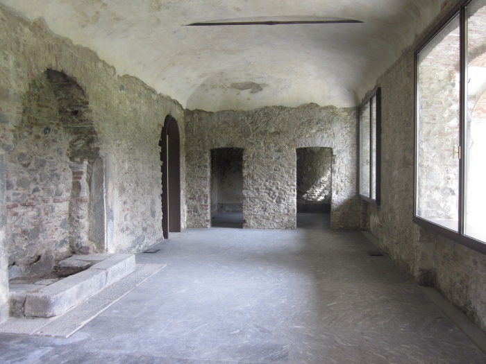 La Sala del Pellegrino restaurata, sede della Cittadella Agostiniana di Cassago