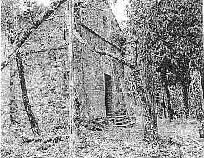The Church of St. Augustine in Monticiano
