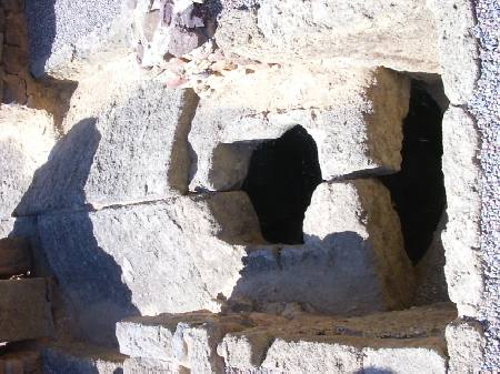 Cisterna per la raccolta delle acque in una abitazione del quartiere