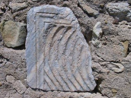 Frammento marmoreo decorativo della basilica