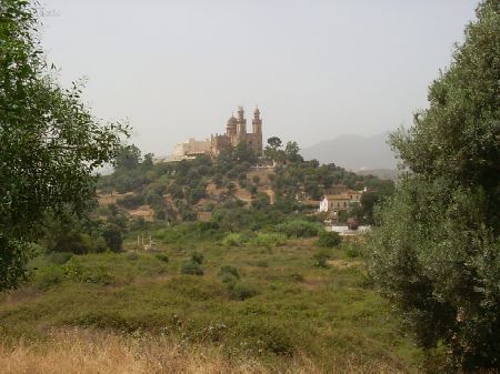 La Basilica di S. Agostino vista dal Museo archeologico