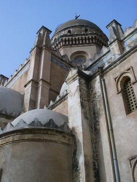 La cupola e le absidi laterali della Basilica di S. Agostino a Ippona