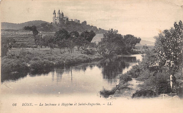 Vista della Basilica di sant'Agostino dal fiume Seybouse