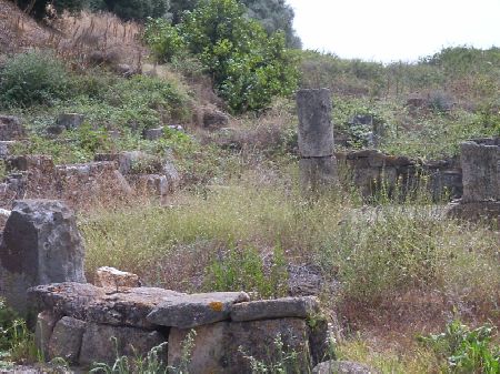 Resti di età romana nei pressi delle basiliche cristiane