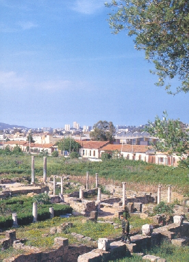Rovine di un tempio romano a Ippona
