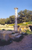 La colonna dei martiri Felicita e Perpetua