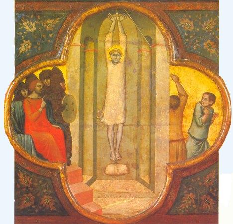 Il martirio di san Mariano di Guido Palmerucci (1350 ca.), Nancy, Museo delle Belle Arti