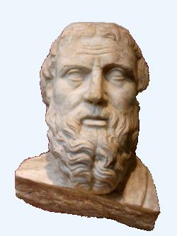 Immagine dello storico greco Erodoto