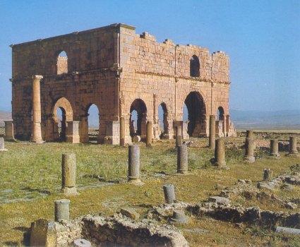 L'Arco di Trionfo a Lambesi