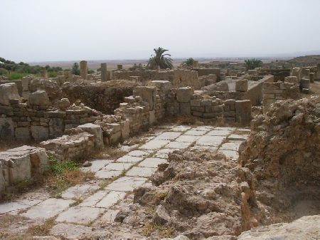Gli ambienti di superficie della Casa di Amphitrite