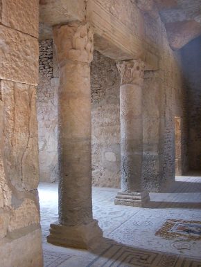 Gli ambienti ipogei della Casa di Amphitrite