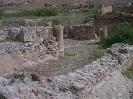 Alcuni ambienti della Basilica cristiana