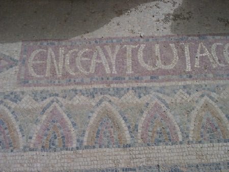 Un bel mosaico della Casa della Nuova Caccia