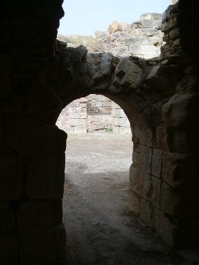 Ambienti interni delle Terme di Julia Memmia
