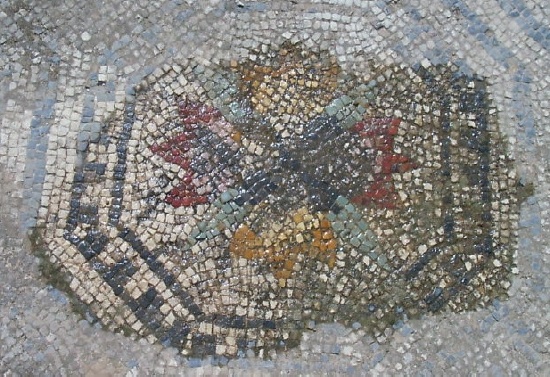 Mosaico di et romana presso le Terme Liciniane