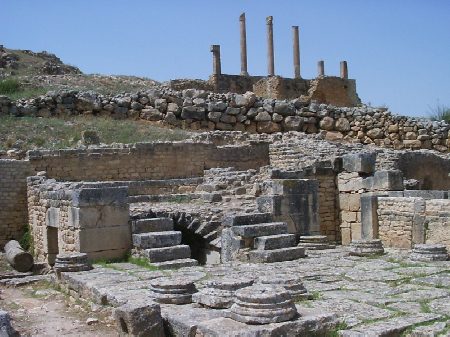 I resti della cristiana Ecclesia Victoriae di Douggha