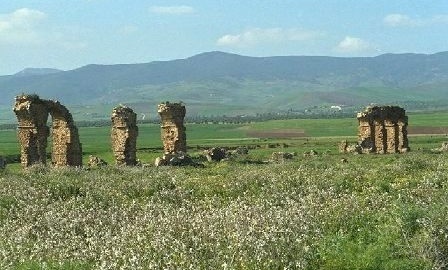 Gli imponenti resti dell'acquedotto