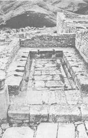 Latrine pubbliche lungo la via a Gemellae