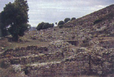 Panorama dei laboratori industriali della citt romana di Lixus