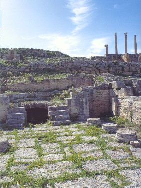 Resti di una basilica cristiana