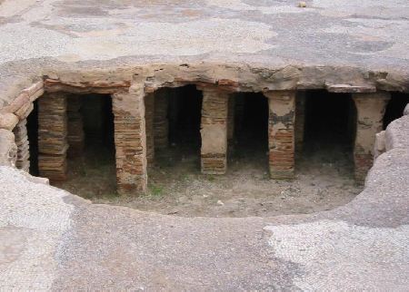 L'impianto di riscaldamento delle Piccole Terme di Sufetula