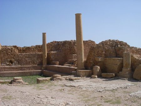 Una camera delle grandi Terme
