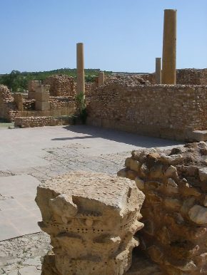 Un ambiente delle grandi Terme