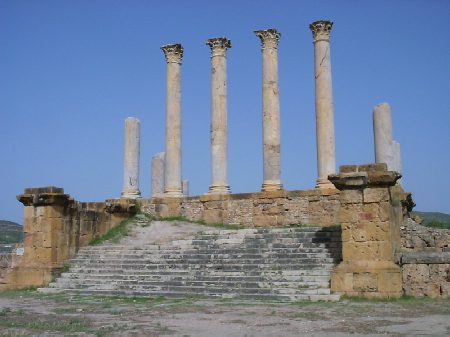 Il Capitolio con l'imponente scalinata di accesso