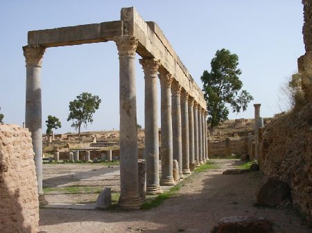 I resti della famosa Palestra di Petronio Felix