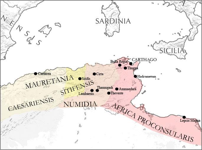 Africa e le province romane durante l'età dell'Impero