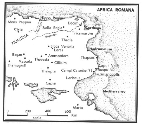 Africa romana in età bizantina sotto l'imperatore Giustiniano