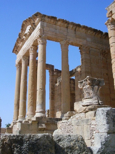 Sufetula: il Capitolio della citt romana