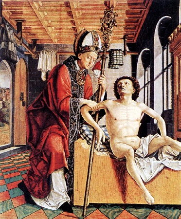 Il miracolo del prigioniero in una tela di Pacher