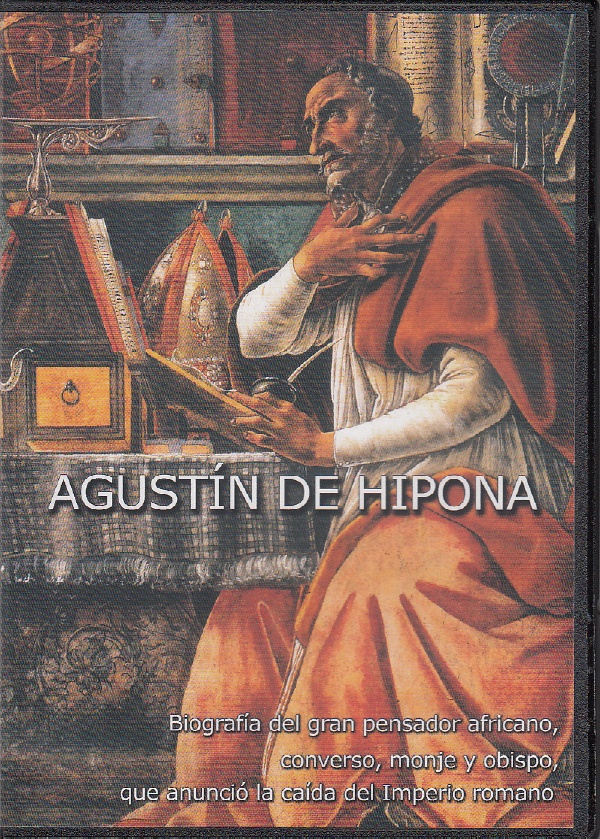 Copertina del DVD del film di Remesal su Sant'Agostino di Ippona