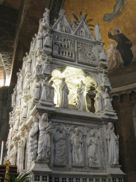 L'Arca di sant'Agostino in san Pietro in Ciel d'Oro
