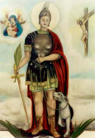 Immagine del martire san Vito