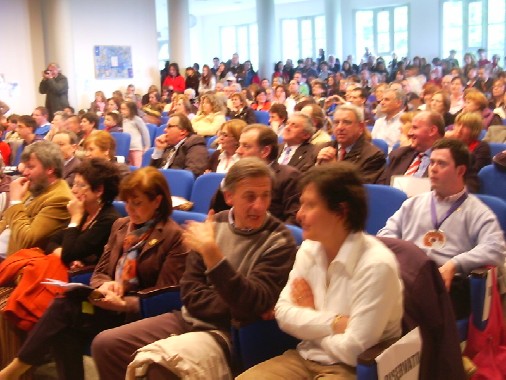 Il pubblico presente in sala a Casatenovo