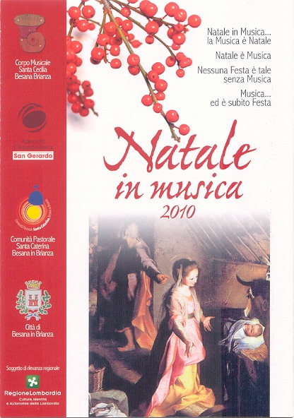 Il manifesto besanese di Natale in Musica