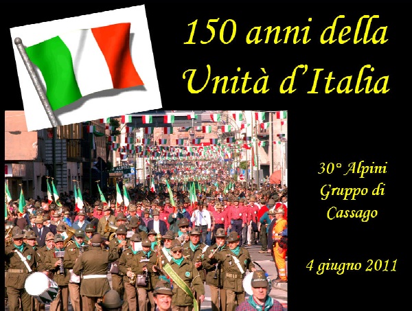 Presentazione della manifestazione per il Trentennale del Gruppo Alpini di Cassago