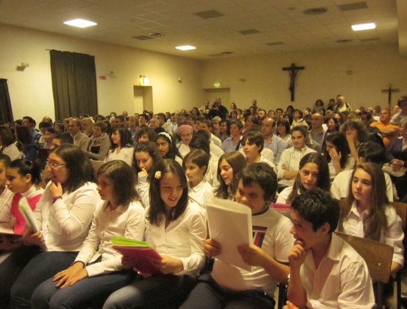 Il pubblico presente in sala