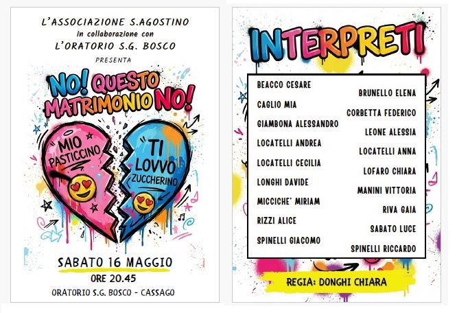 La locandina dello spettacolo