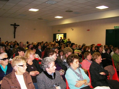 Il pubblico presente in sala