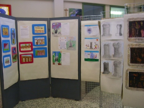immagini della mostra realizzata con gli studenti