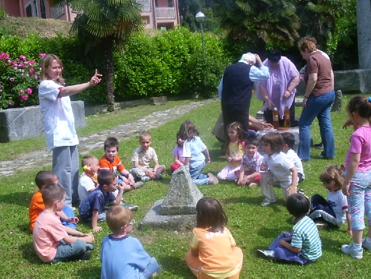 Caccia al tesoro nel parco sant'Agostino con i bambini della Scuola d'Infanzia