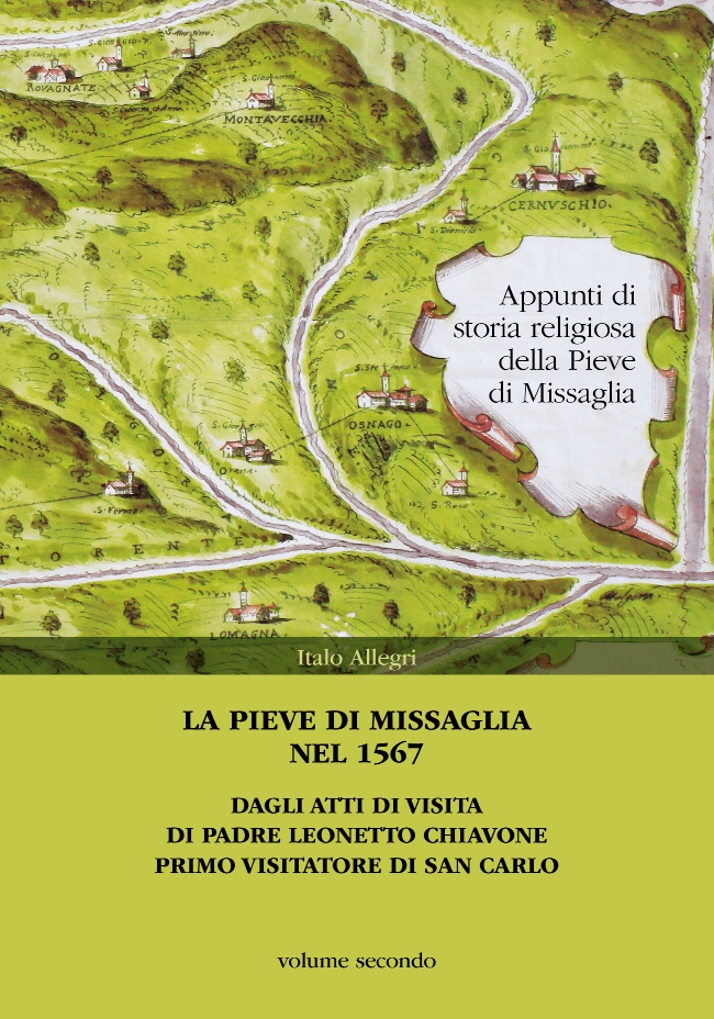 Frontespizio del secondo volume relativo alla Visita Pastorale di Padre Leonetto Chiavone