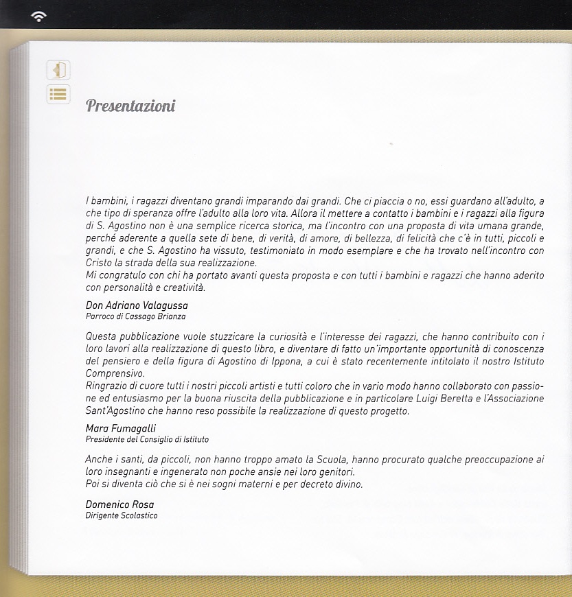 Presentazioni del libro