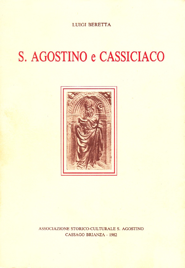 La copertina del volume di Beretta Luigi